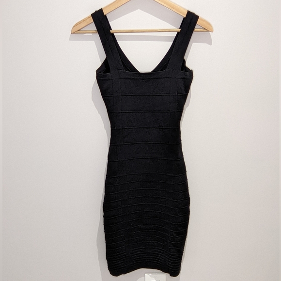 Guess by Marciano Black Bodycon Midi Dress - Picture 3 of 4